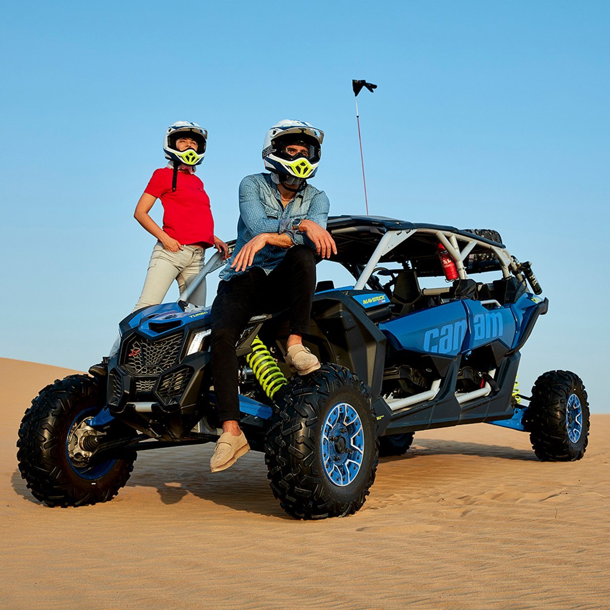 Can-Am Maverick dune buggy Abu Dhabi