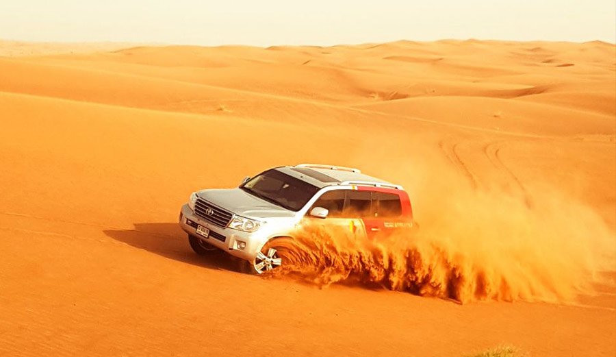 Private Morning Desert Safari Abu Dhabi