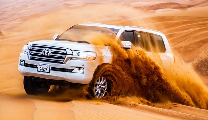 Standard self-drive desert safari Abu Dhabi