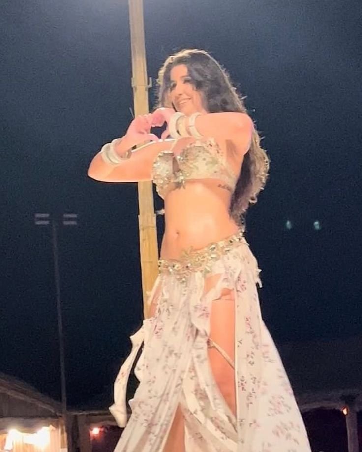 Tanoura dance performance under the stars